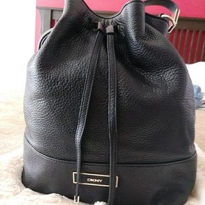 DKNY leather purse